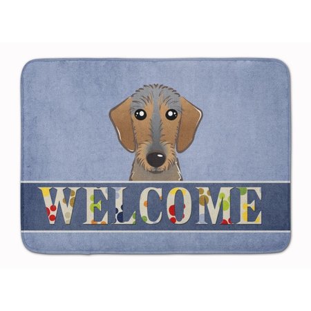 MICASA Wirehaired Dachshund Welcome Machine Washable Memory Foam Mat MI627701